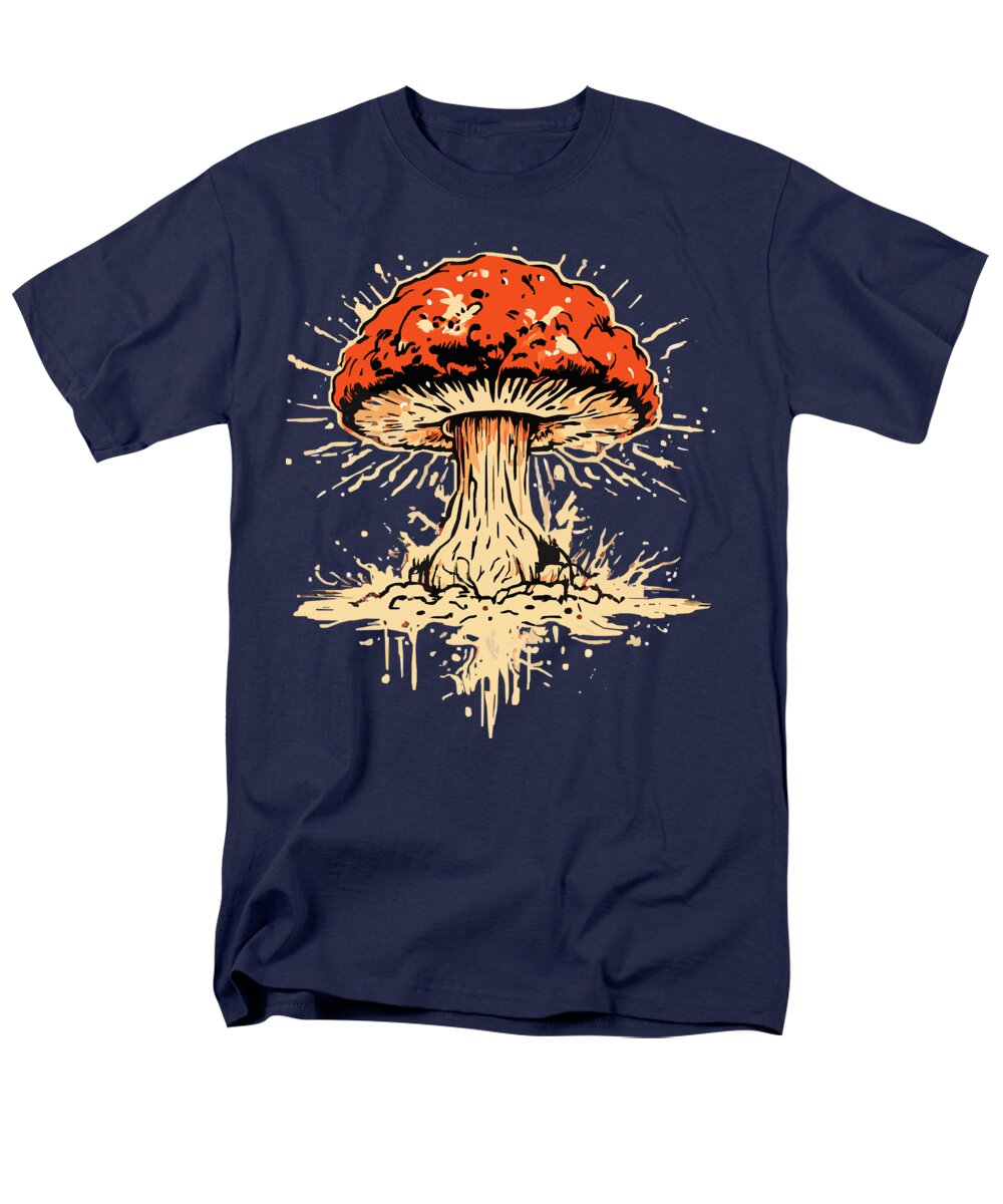 Explosive Mushroom - Men's T-Shirt  (Regular Fit)