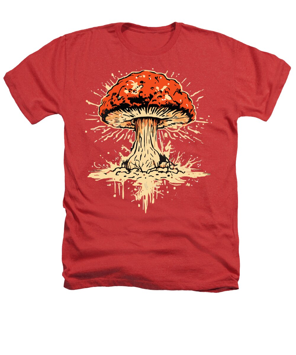 Explosive Mushroom - Heathers T-Shirt