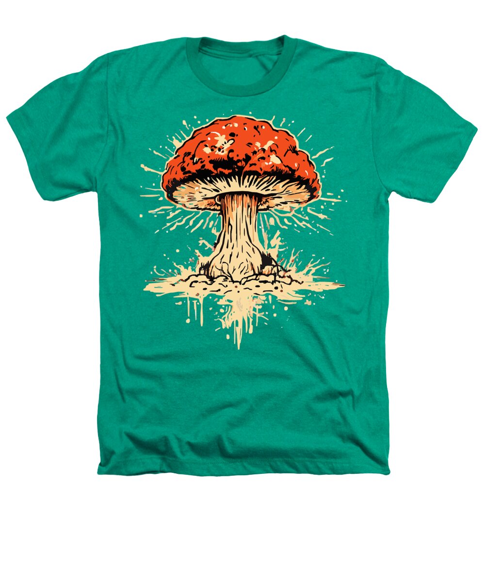 Explosive Mushroom - Heathers T-Shirt