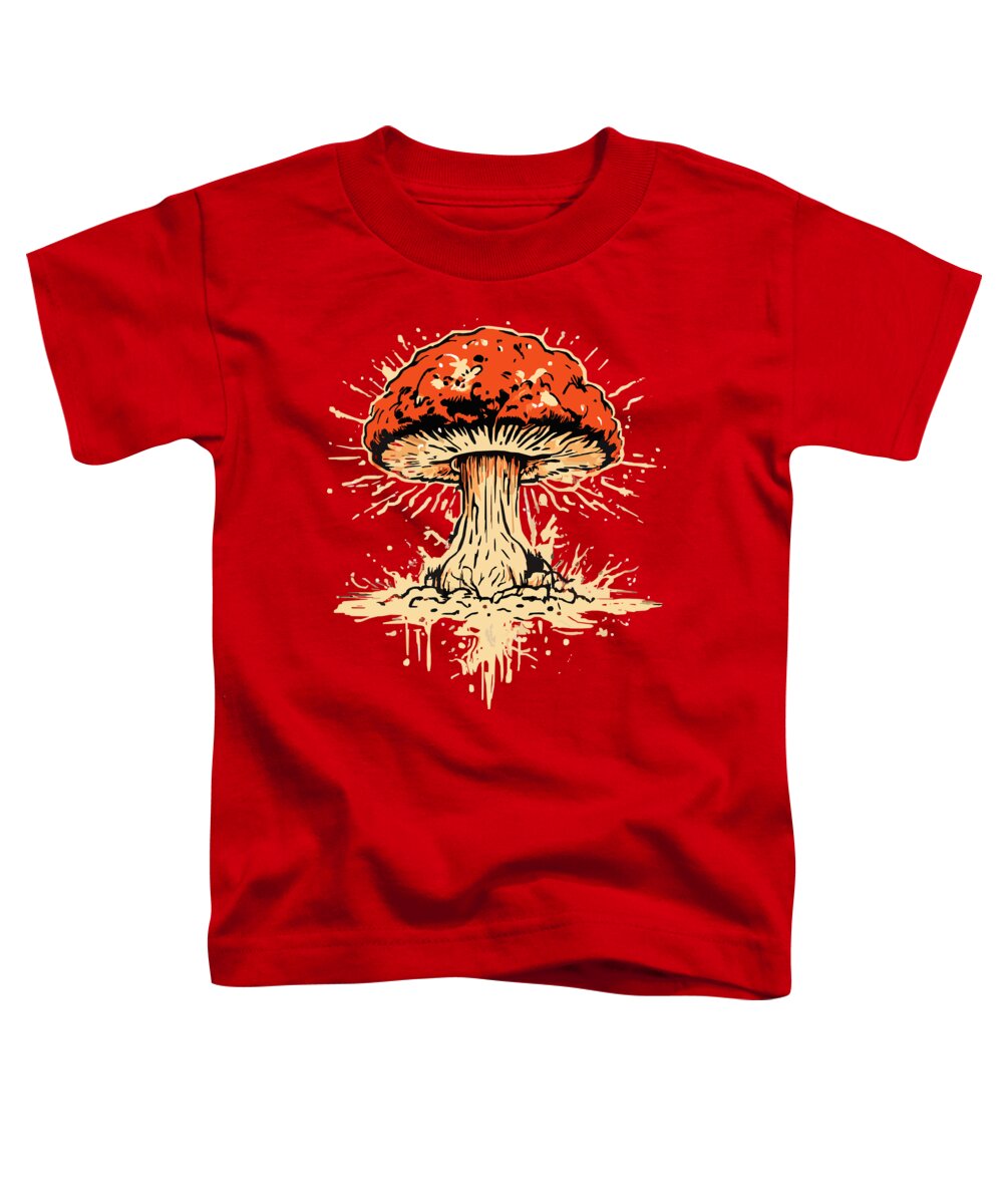 Explosive Mushroom - Toddler T-Shirt