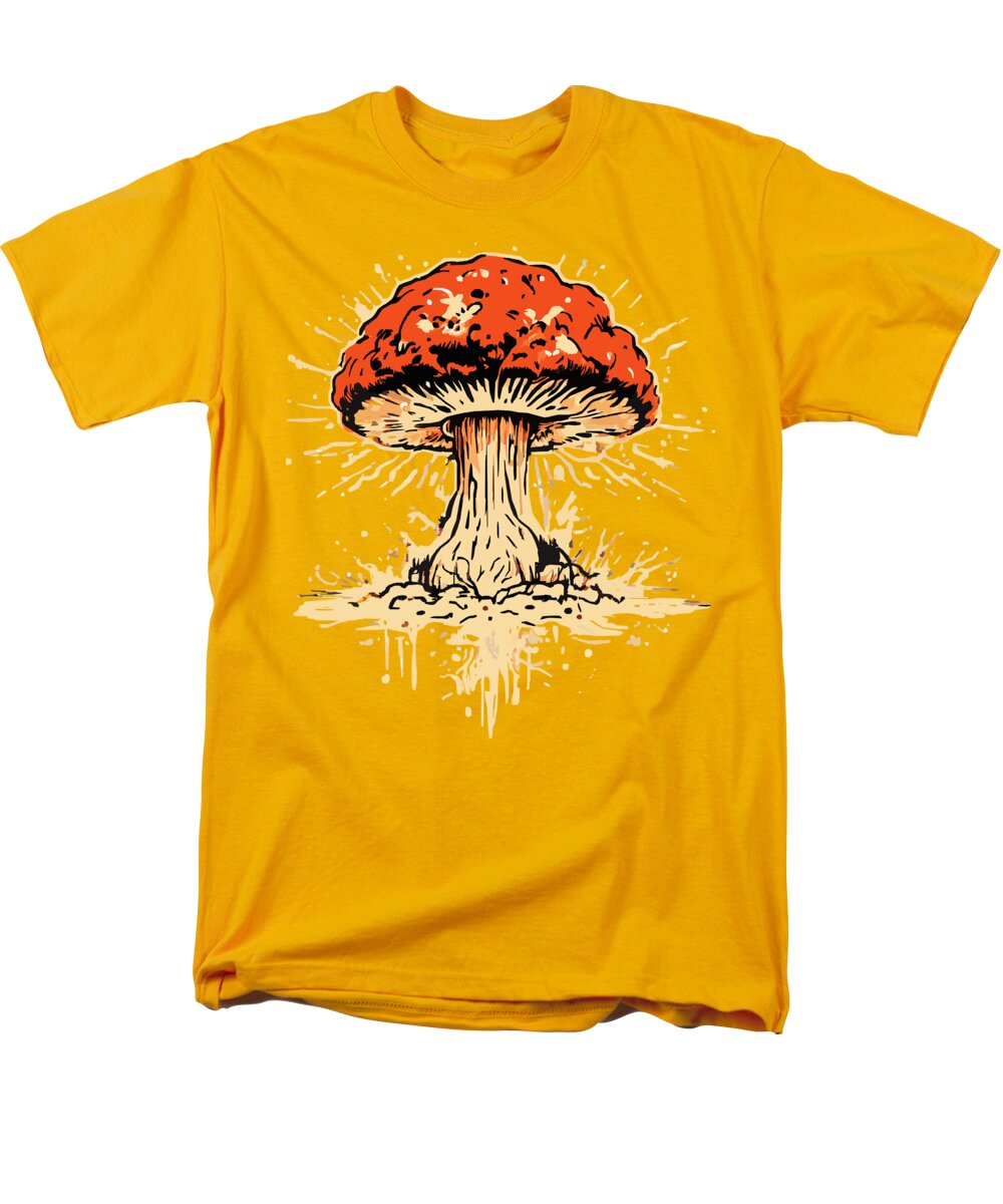 Explosive Mushroom - Men's T-Shirt  (Regular Fit)