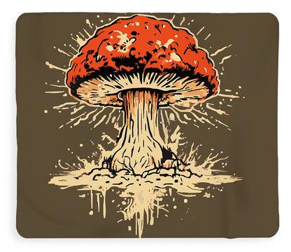 Explosive Mushroom - Blanket