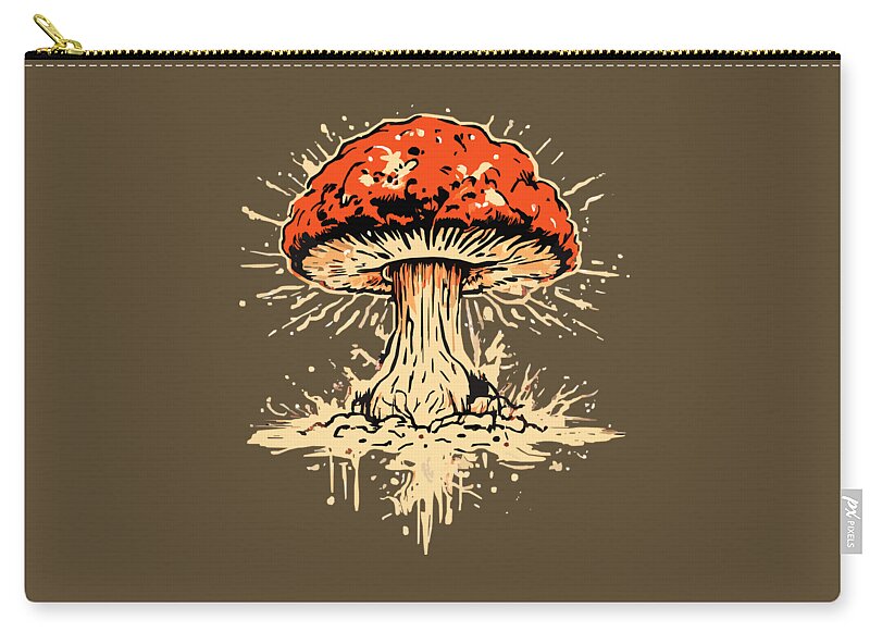 Explosive Mushroom - Zip Pouch