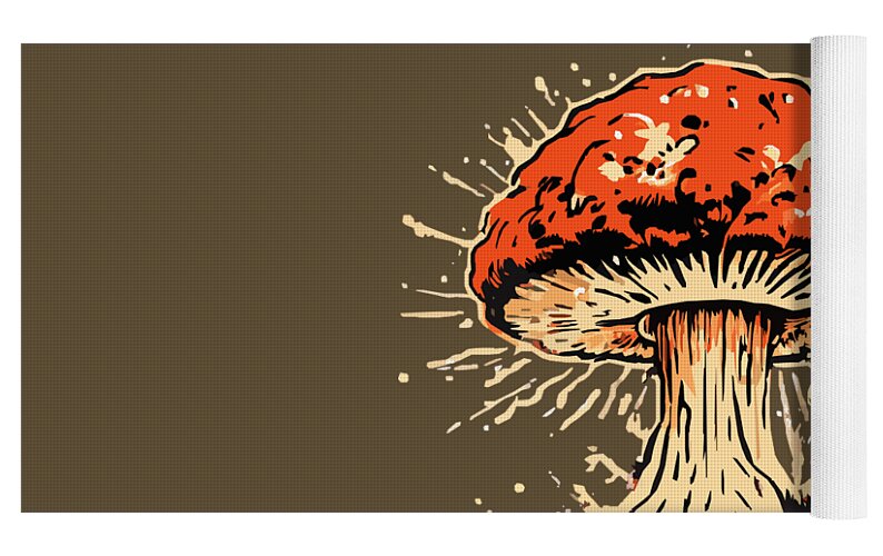 Explosive Mushroom - Yoga Mat