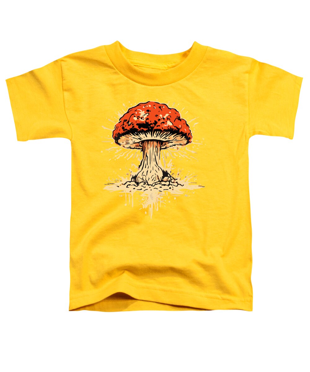 Explosive Mushroom - Toddler T-Shirt