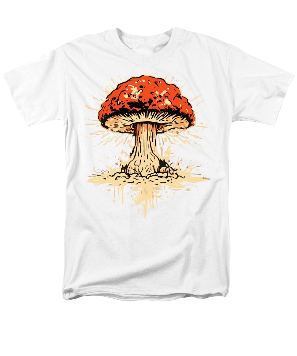 Explosive Mushroom - Men's T-Shirt  (Regular Fit)
