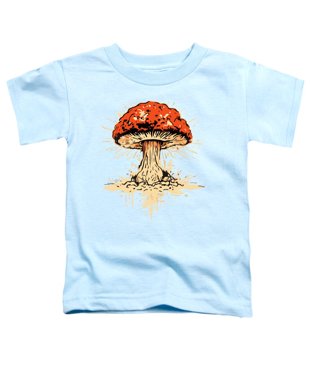 Explosive Mushroom - Toddler T-Shirt