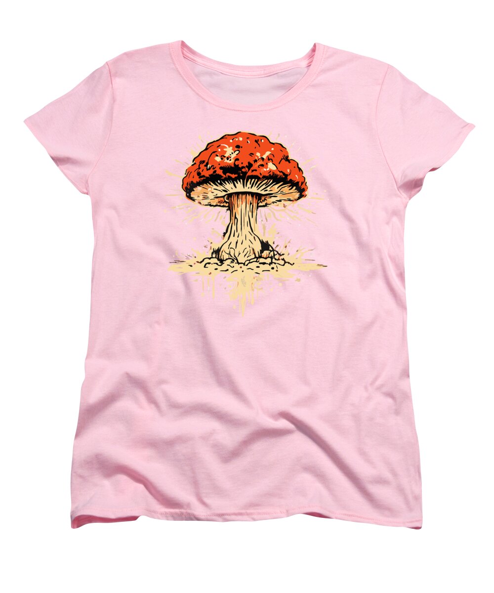 Explosive Mushroom - Women's T-Shirt (Standard Fit)