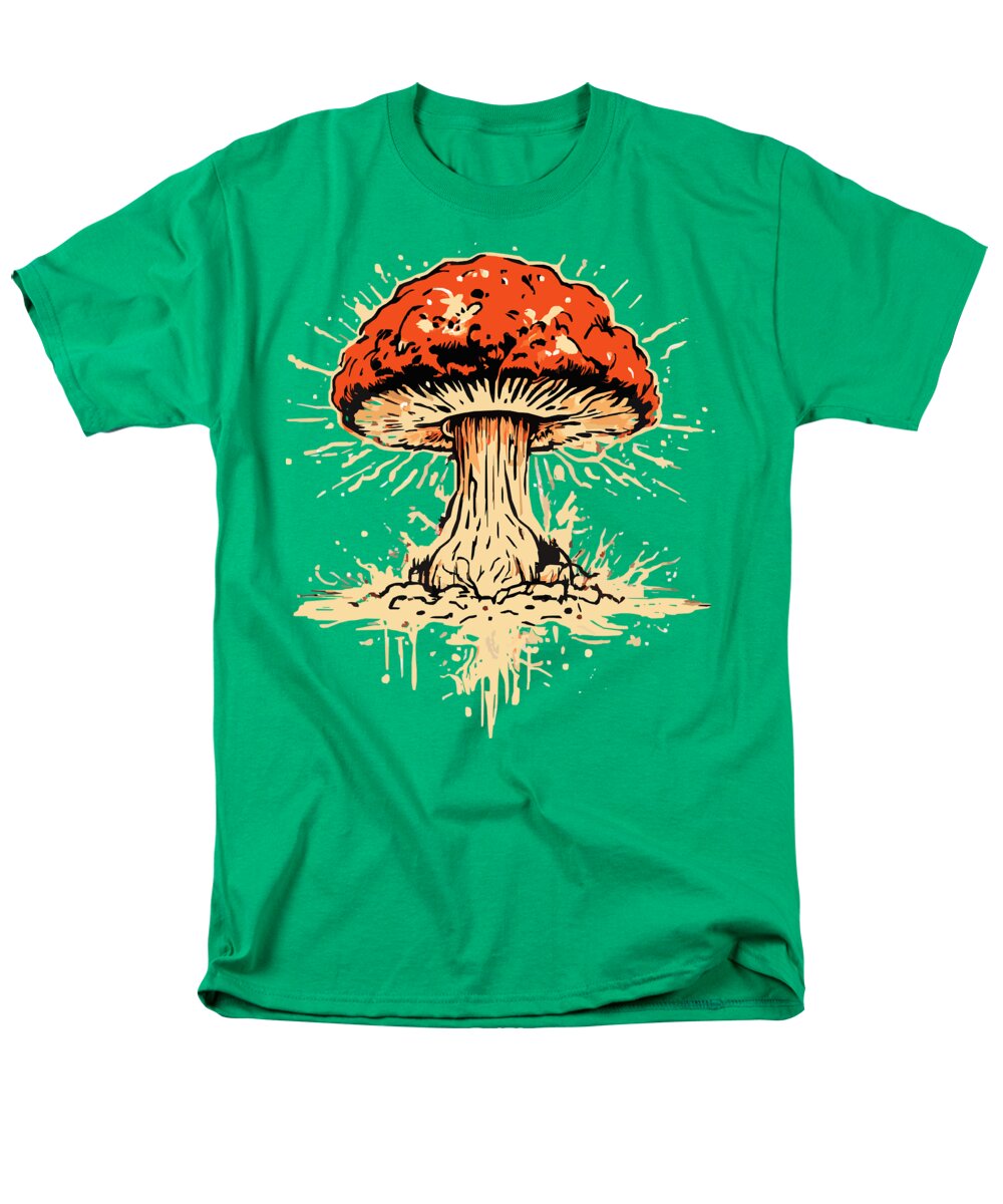 Explosive Mushroom - Men's T-Shirt  (Regular Fit)