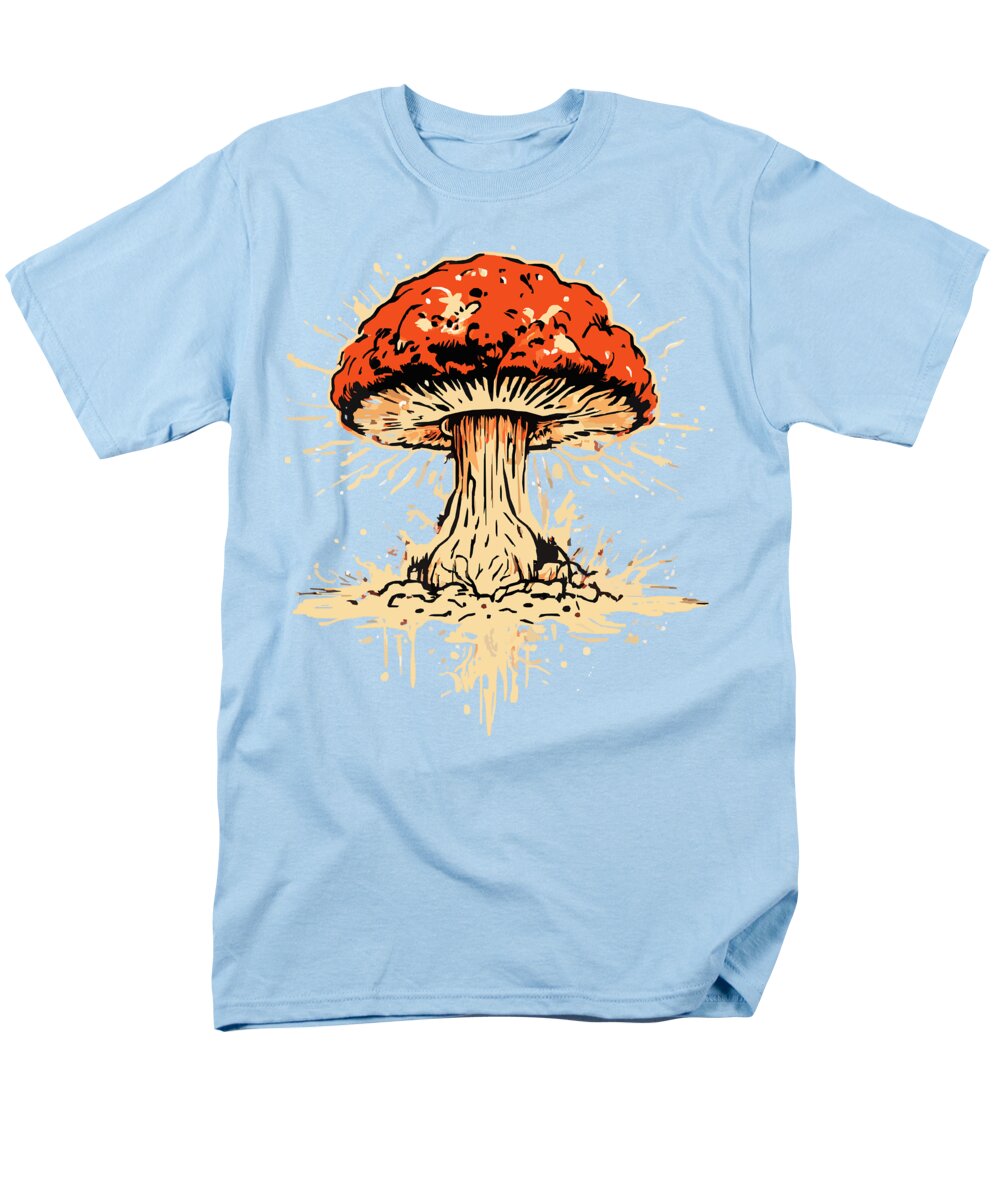 Explosive Mushroom - Men's T-Shirt  (Regular Fit)