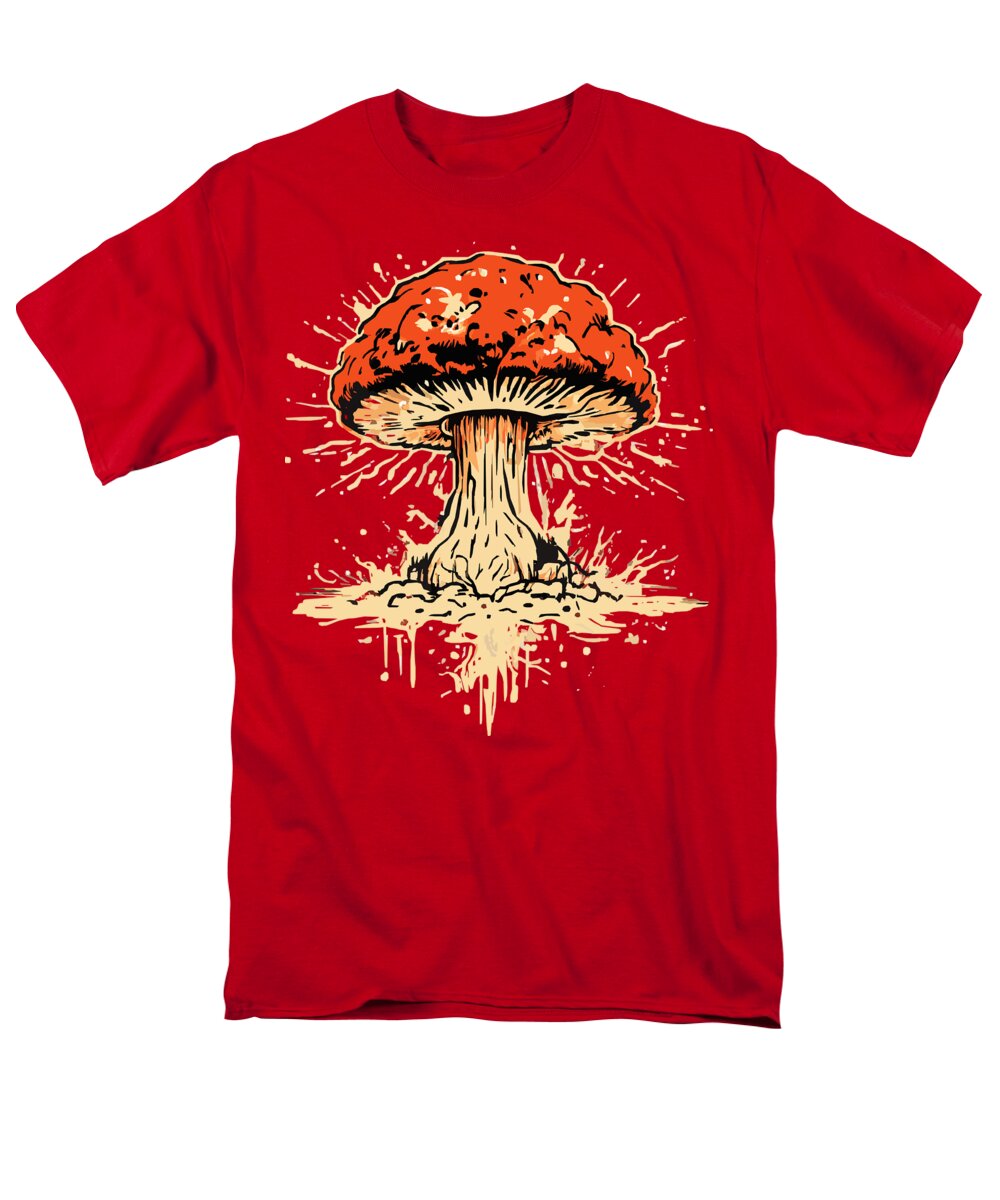 Explosive Mushroom - Men's T-Shirt  (Regular Fit)