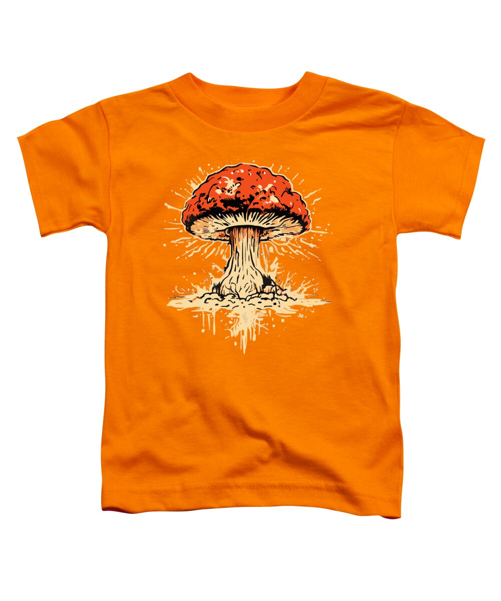 Explosive Mushroom - Toddler T-Shirt
