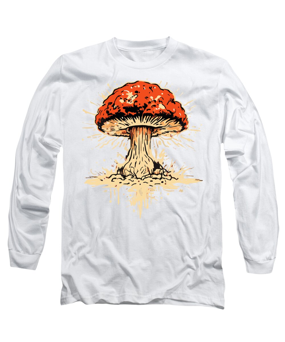 Explosive Mushroom - Long Sleeve T-Shirt
