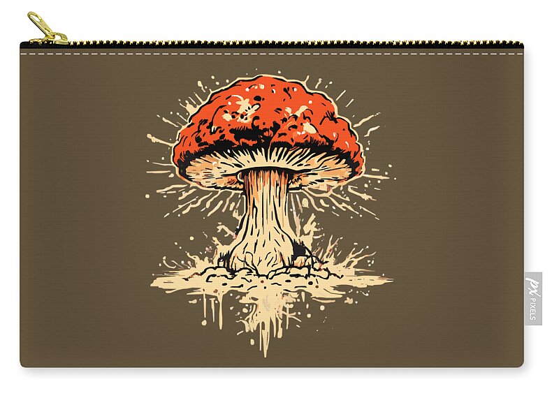 Explosive Mushroom - Zip Pouch