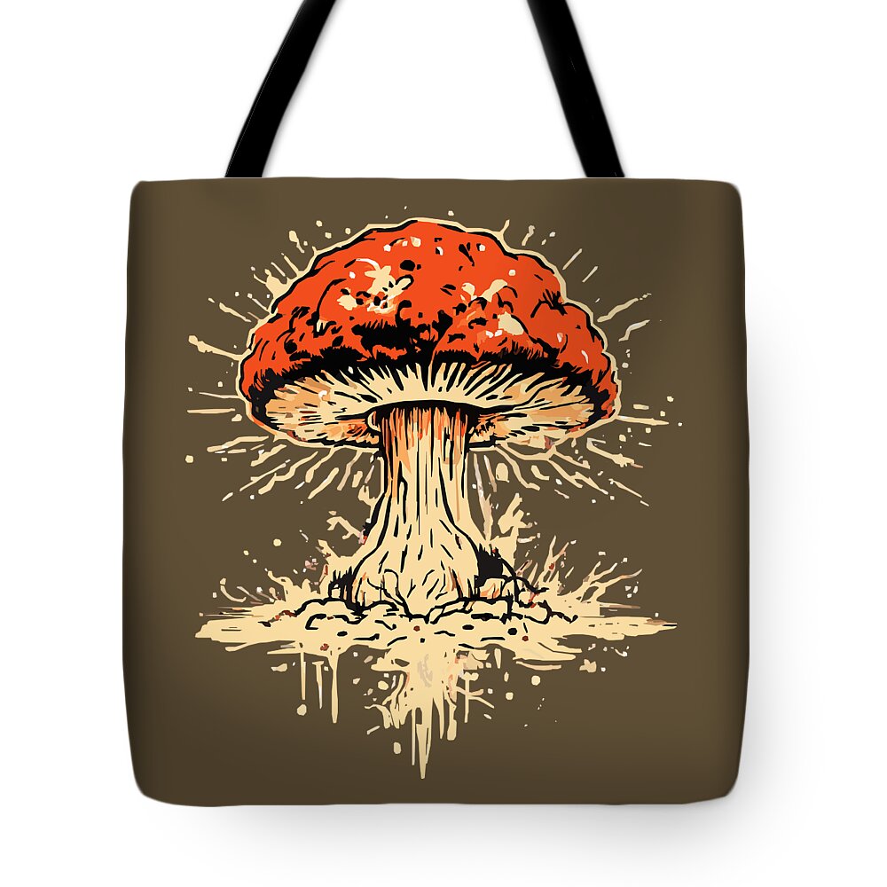 Explosive Mushroom - Tote Bag