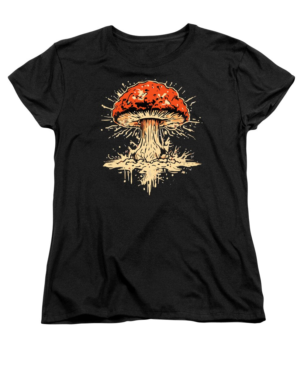 Explosive Mushroom - Women's T-Shirt (Standard Fit)