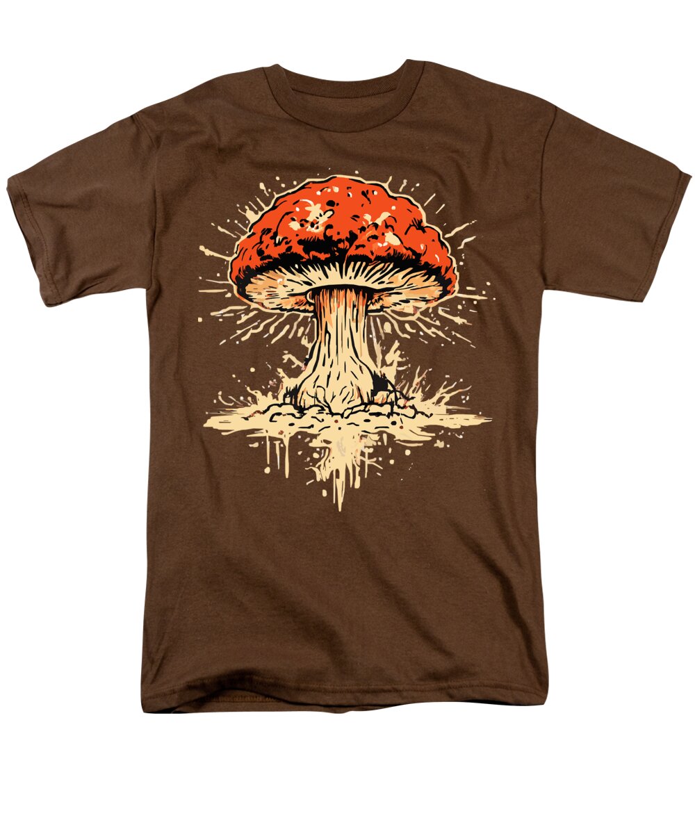 Explosive Mushroom - Men's T-Shirt  (Regular Fit)