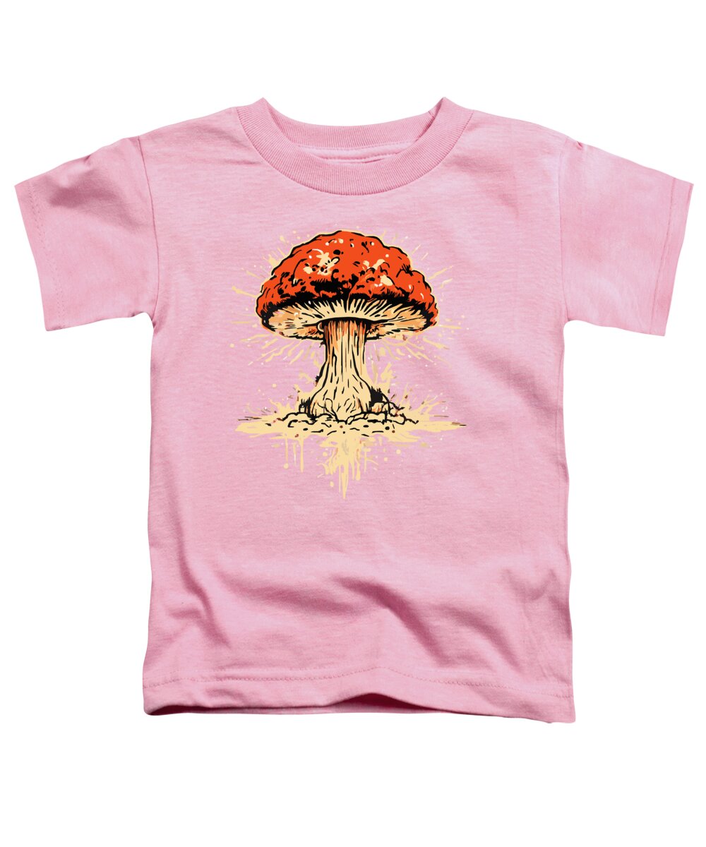 Explosive Mushroom - Toddler T-Shirt
