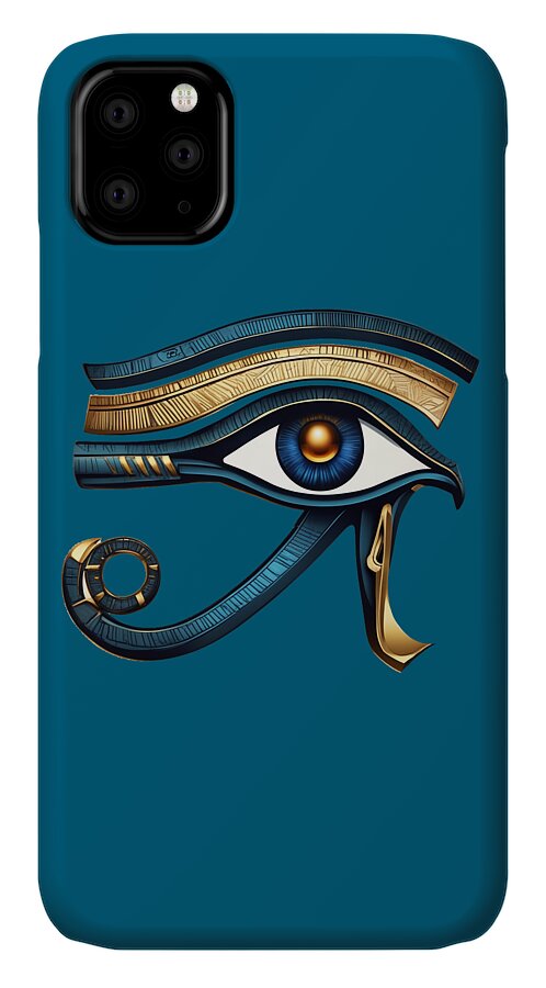 Eye of Horus Ancient Egyptian Eye Symbol - iPhone Case