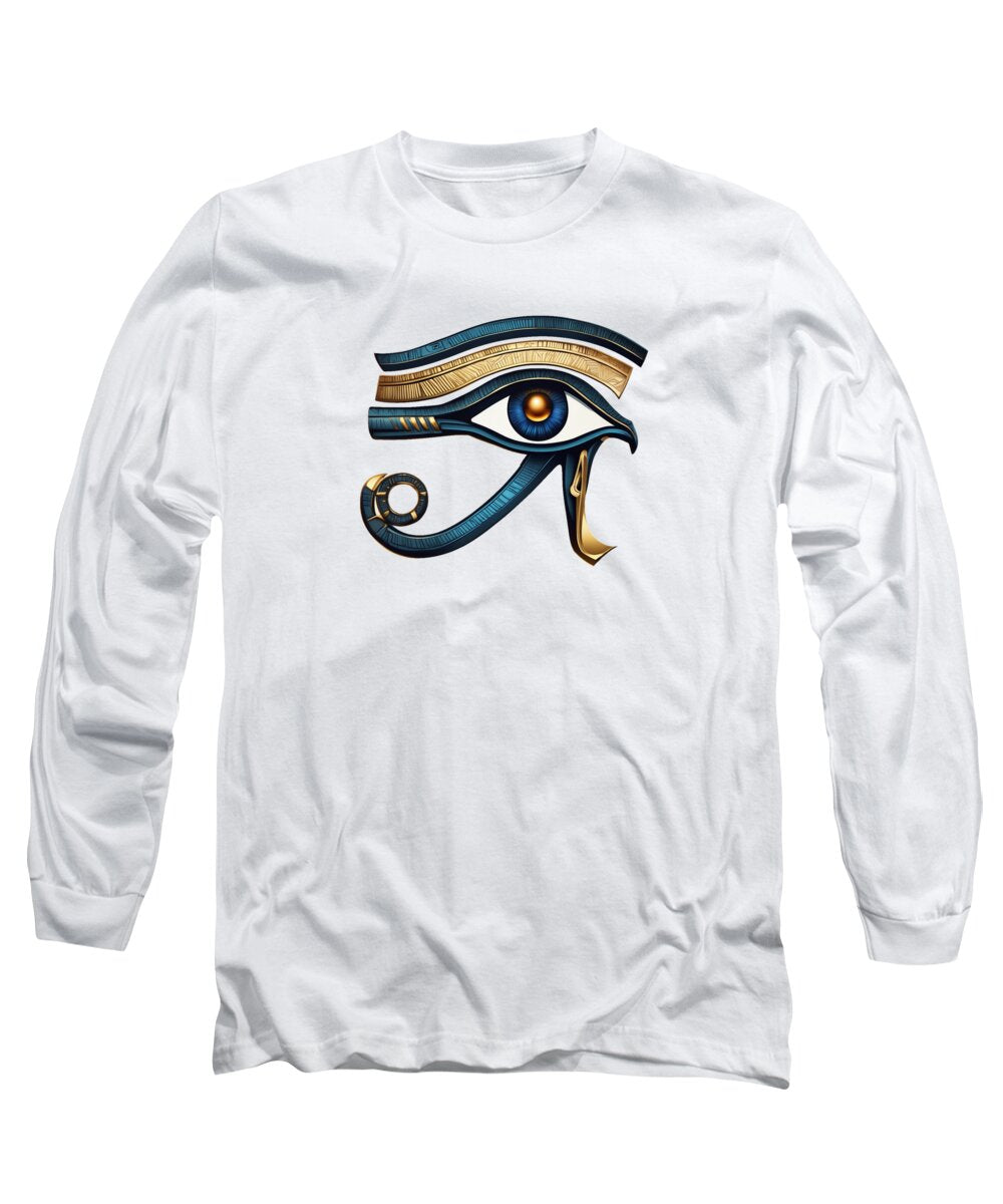 Eye of Horus Ancient Egyptian Eye Symbol - Long Sleeve T-Shirt