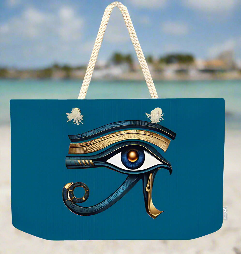 Eye of Horus Ancient Egyptian Eye Symbol - Weekender Tote Bag