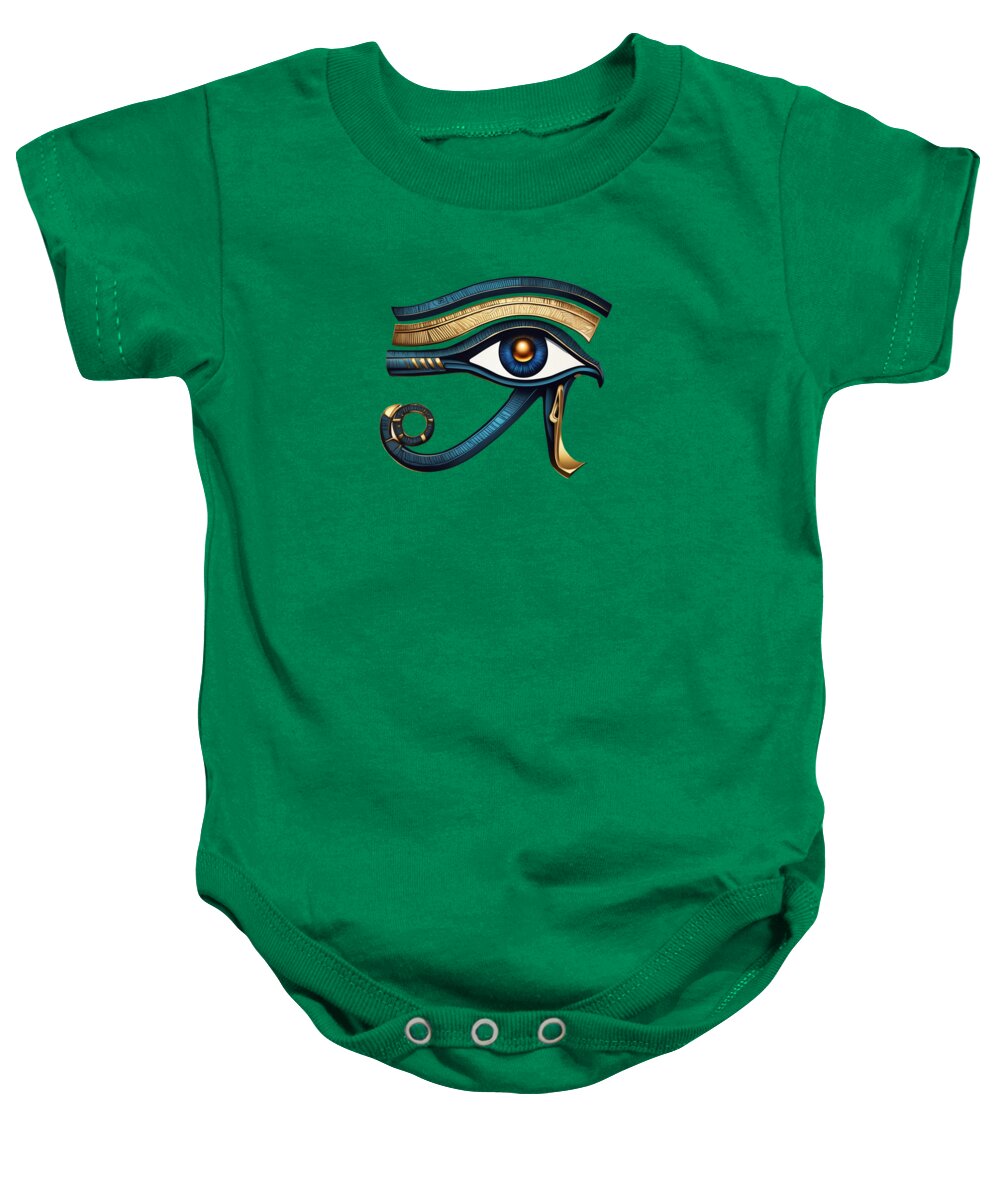 Eye of Horus Ancient Egyptian Eye Symbol - Baby Onesie