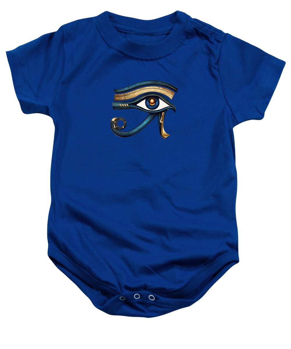 Eye of Horus Ancient Egyptian Eye Symbol - Baby Onesie