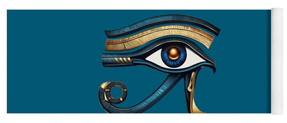 Eye of Horus Ancient Egyptian Eye Symbol - Yoga Mat