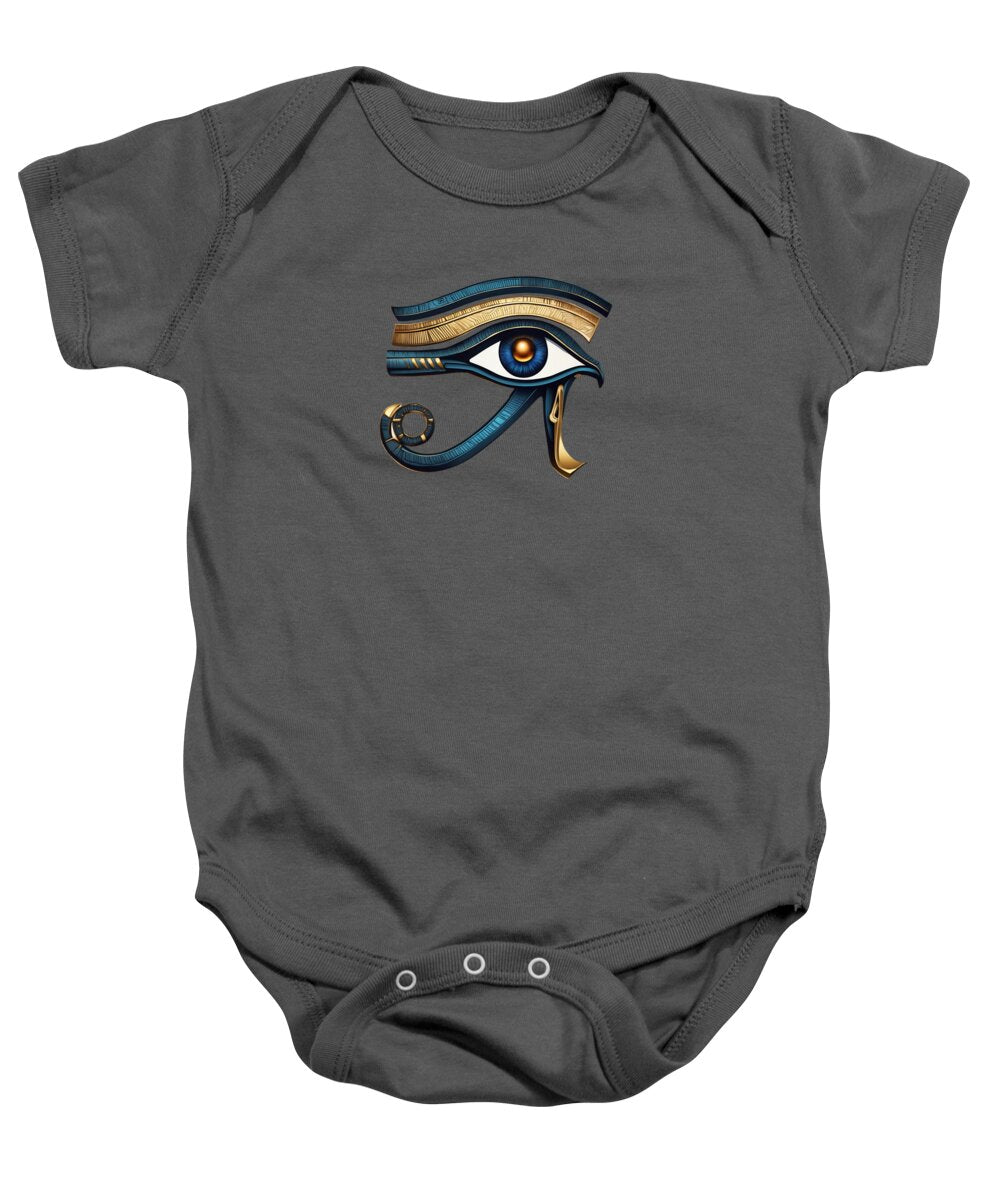 Eye of Horus Ancient Egyptian Eye Symbol - Baby Onesie