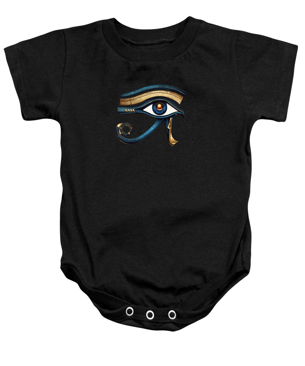 Eye of Horus Ancient Egyptian Eye Symbol - Baby Onesie