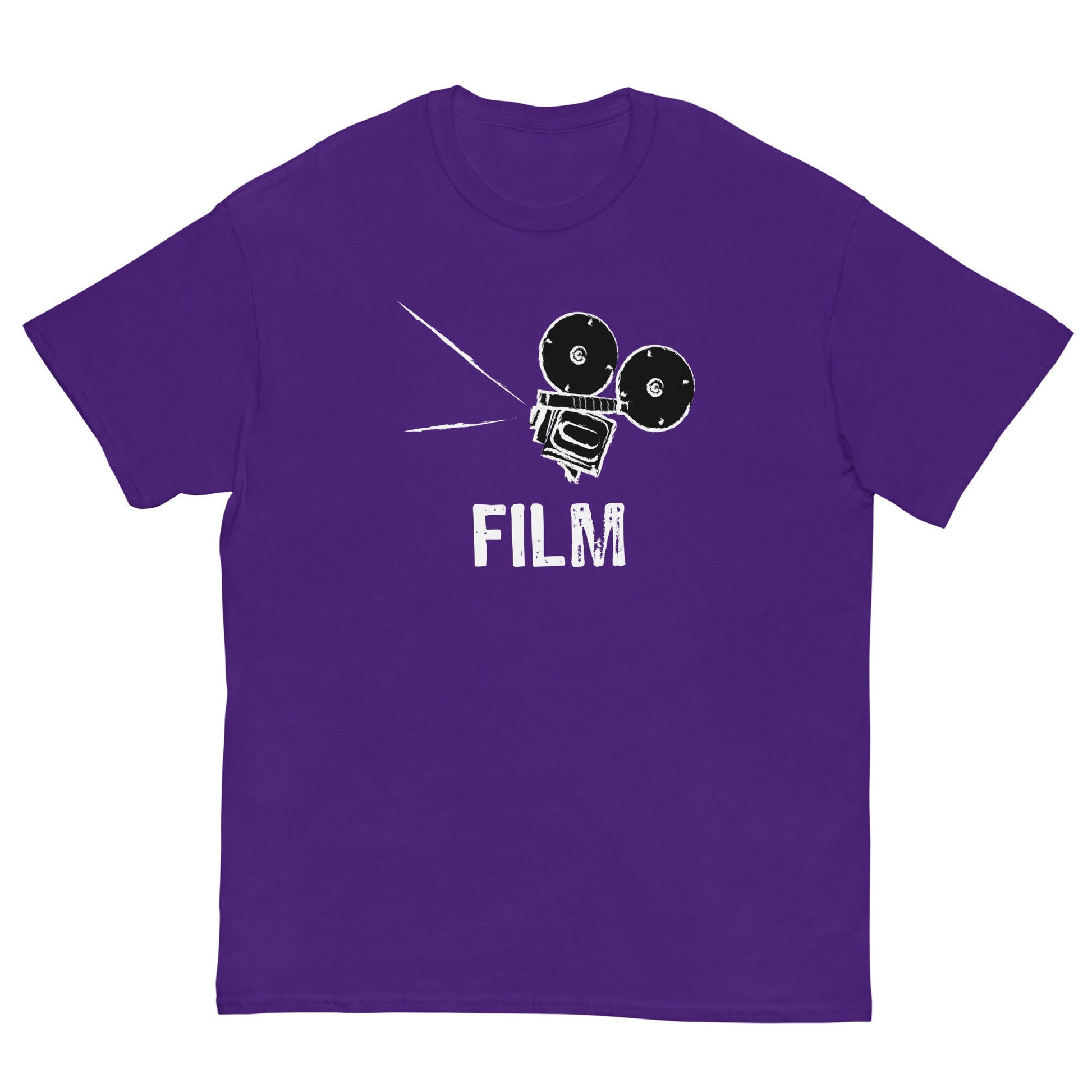 Scar Design Purple / S Film Camera T-shirt