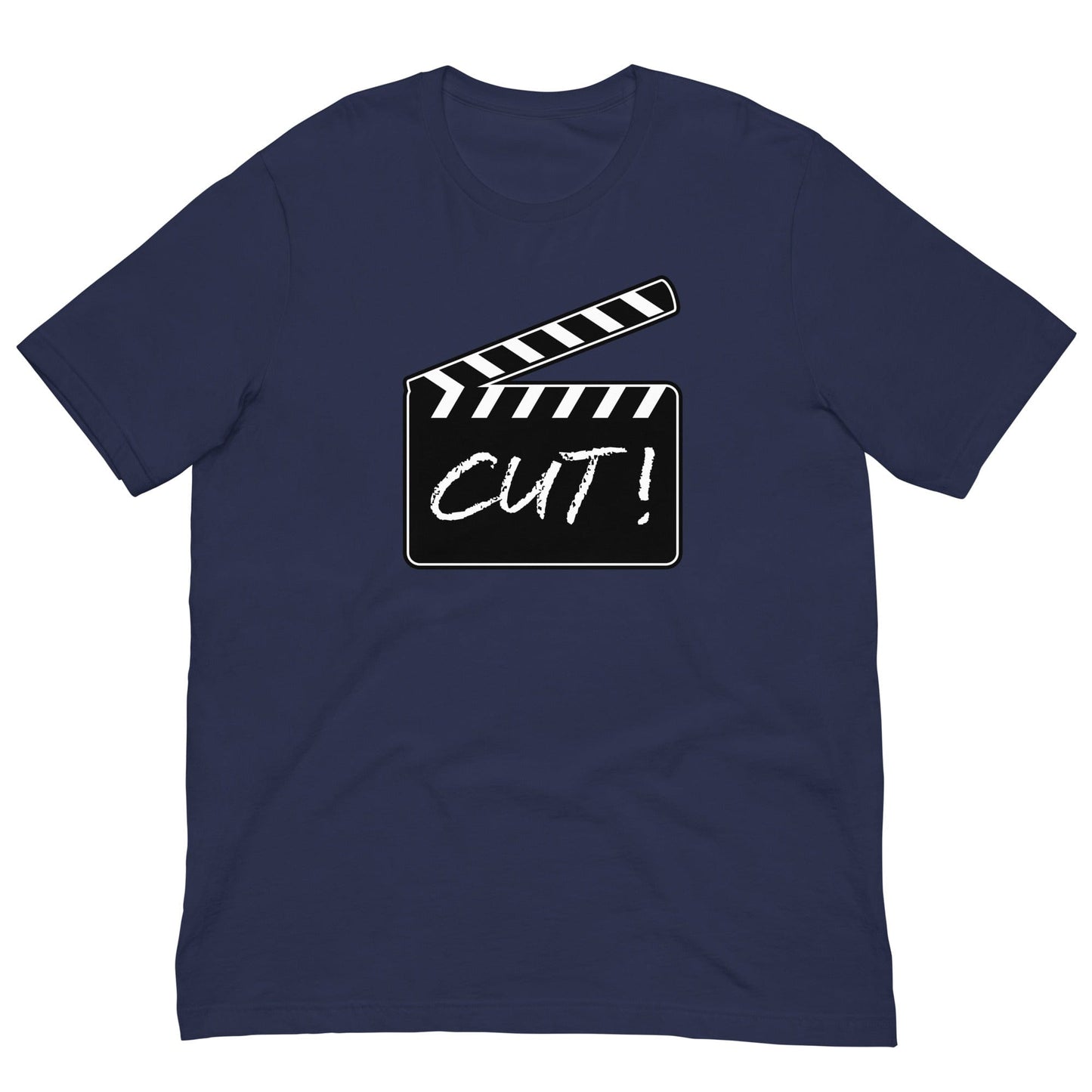 Film Clapper Cut! T-shirt Navy / XS