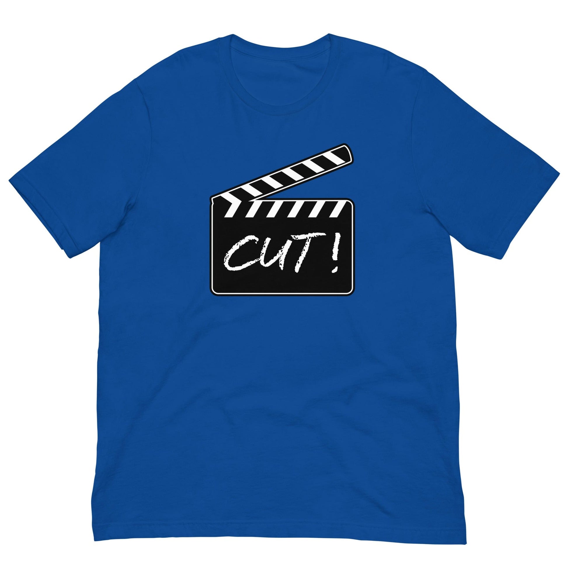 Film Clapper Cut! T-shirt True Royal / S