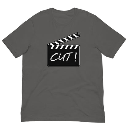 Film Clapper Cut! T-shirt Asphalt / S