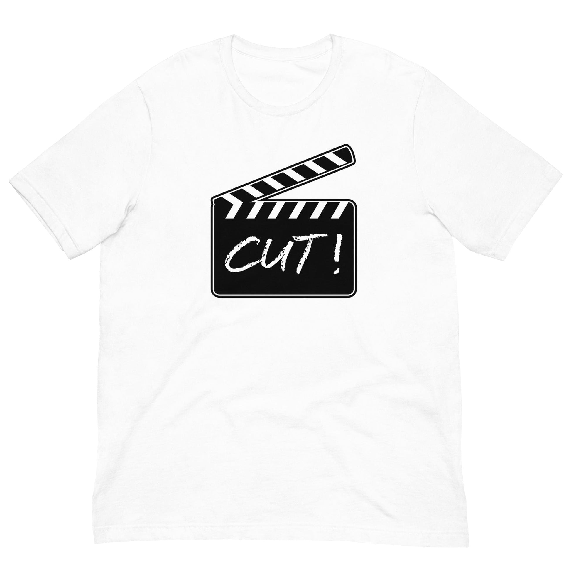 Film Clapper Cut! T-shirt White / XS