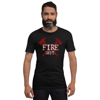 Firefighter Axes Fire Dept. T-Shirt
