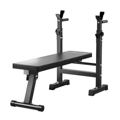 Foldable Exercise Press Bench Black