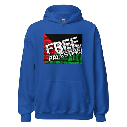 Free Palestine Unisex Hoodie Royal / S