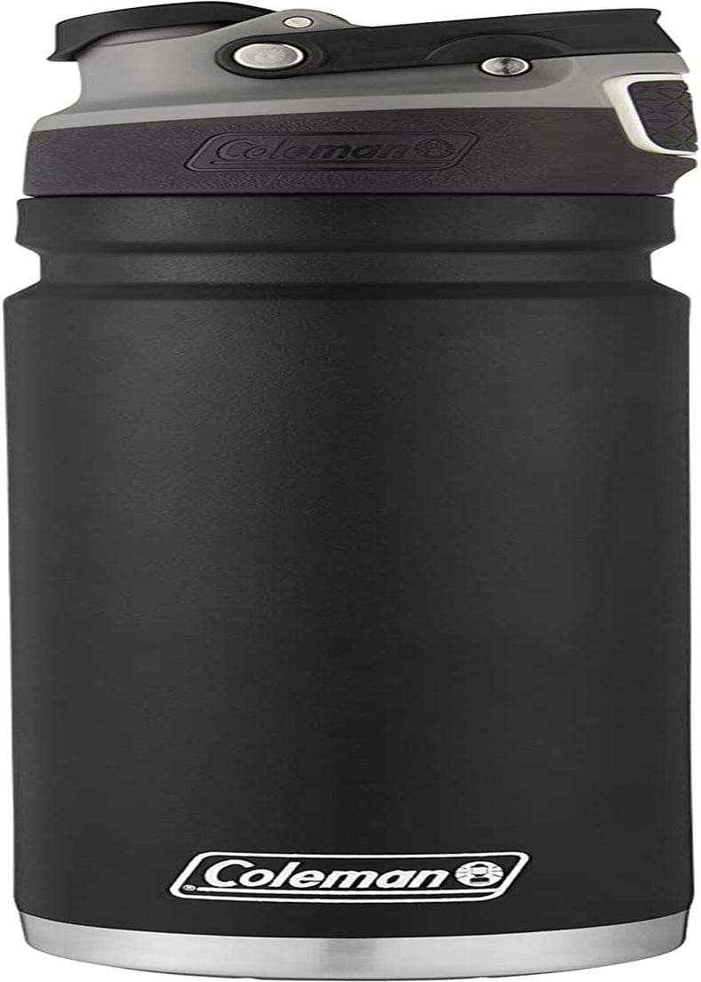 Freeflow Autoseal Stainless Steal Water Bottle, 24Oz, Black Black / 24Oz