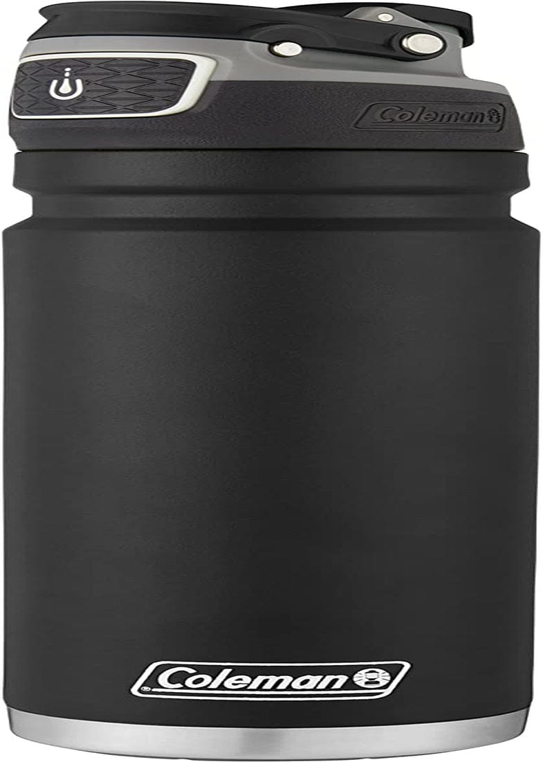 Freeflow Autoseal Stainless Steal Water Bottle, 24Oz, Black Black / 24Oz