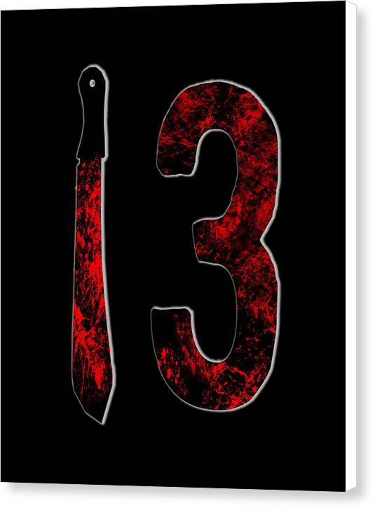 Friday Horror - Canvas Print