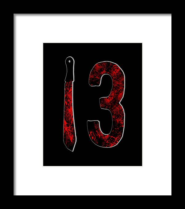 Friday Horror - Framed Print