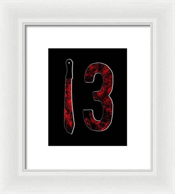 Friday Horror - Framed Print