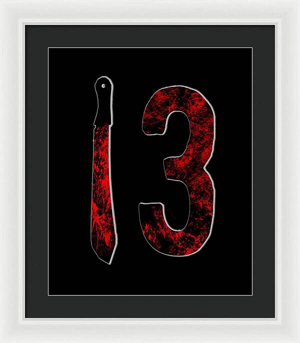 Friday Horror - Framed Print
