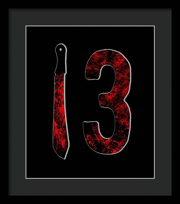 Friday Horror - Framed Print