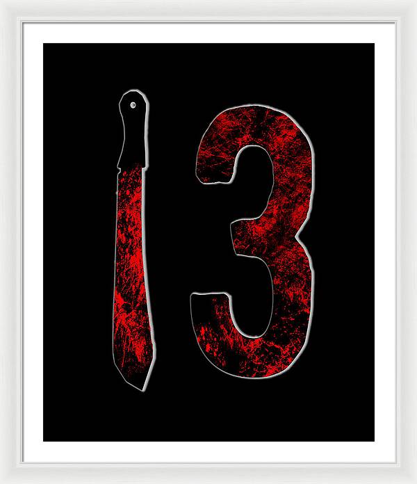 Friday Horror - Framed Print