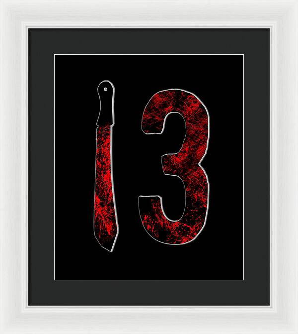 Friday Horror - Framed Print
