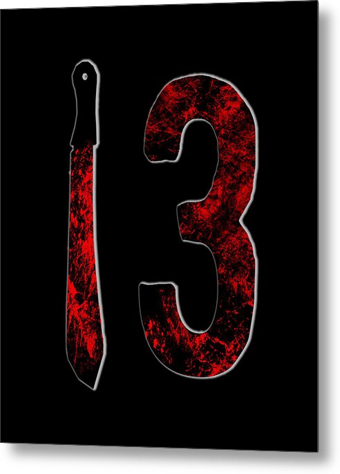 Friday Horror - Metal Print