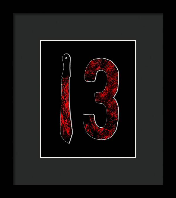 Friday Horror - Framed Print