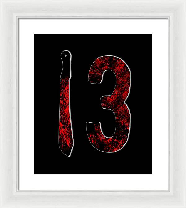 Friday Horror - Framed Print
